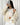 Women's Winter Autumn Flower Pattern Loose Long-Sleeved Short Knitted Sweater Coat