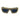 Luxury Punk Party Gold Border Thick Small Rectangle UV400 Sunglasses for Men