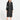 Women's Streetwear Lapel Metal Button Decor Sheepskin Long Slim Trench Coat
