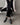 Women's Autumn Cowhide Side Zipper Square Toe Middle Heel Office Boots