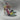 Sexy One-Belt Open-Toed Colorful Leopard Pattern High Heel Pumps for Women