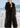 Women's 100% Natural Sable Fur Long Winter Coat with Hood