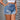 Summer European American Casual Women's High Waist Denim Shorts