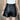 100% Top Layer Sheepskin Mini Belted Shorts for Women