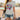 Women's Summer Cotton Round Neck Butterfly Print Short-sleeved T-shirt