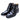 Men's Burnished Handmade Buckle Strap Pointed Toe Brogue Ankle Boots