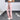 Women's Stretchy Casual Streetwear Heart Ripped Flared Leg Denim Trousers