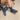 Women's Minimal Cowhide Cross-tied Round Toe Pull-on Low Heel Short Boots