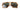 Plastic Square Oversized Inner Temple Frame Flat Top UV400 Sunglasses for Men