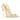 Women's Summer Fashion Silk Satin Bow Knot Pointed Fine Heels French Pumps