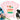 Summer Fashion Cartoon Flower Balloon Print Half Sleeve Round Neck T-shirt for Women