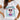 Fashion Girls Letter and Graphic Printed Half Sleeve White T-shirt for Women