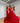 Women's Luxury Red Multi-layer Ball Gown Prom Dress