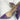 Women's Purple Leather Carved Flowers High Heels Lace-up Pointed Toe Pumps