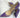 Women's Purple Leather Carved Flowers High Heels Lace-up Pointed Toe Pumps