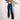 Retro Style Elastic High-Waist Slim Bootcut Butt-Lifting Tummy Control Denim Trousers