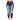 Women's Luxury High Waist Stretchy Ripped Slim Fit Skinny Denim Trousers