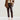 Women's Streetwear Elastic Waist Thin Feet Stretchy Sheepskin Leather Pants