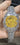 Women's Luxury 925 Sterling Silver Flower Design 17cm Bracelet with Yellow Square Inlaid Stone