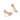 Retro Metal Chain Decor Pointed Thin Heel Solid Color Microfiber Pumps for Women