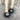 Women's French Retro Square Button Feather High Heels Slipper Pumps