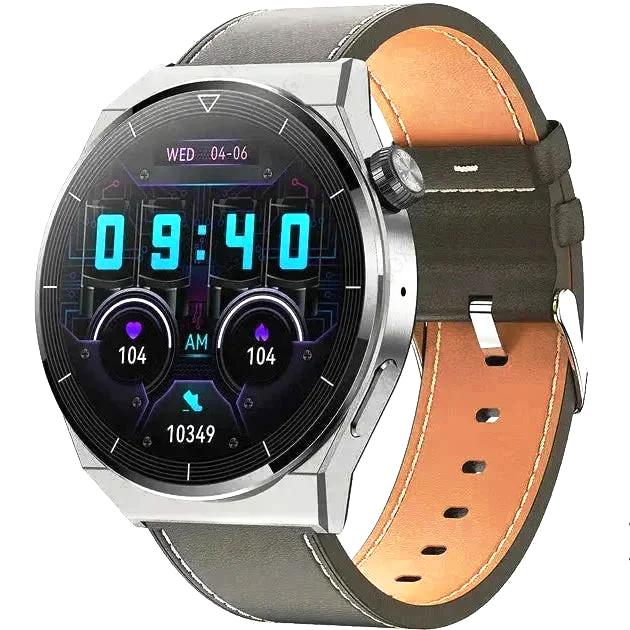 AMOLED 390*390 HD Screen Heart Rate Bluetooth Call Waterproof Smartwatch  -  GeraldBlack.com