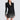 Autumn Women's Heavy Industry Gradient Hot Diamond V-Neck Long Sleeve Knitted Mini Bodycon Celebrity Club Dress  -  GeraldBlack.com