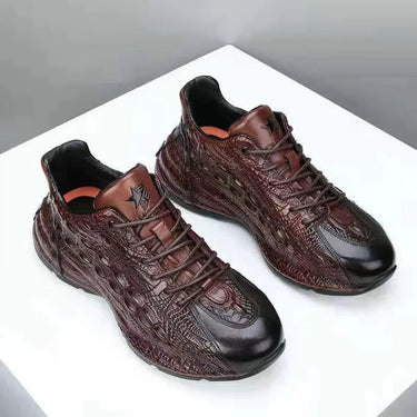 Basic type Genuine Leather casual shoes for men  -  GeraldBlack.com