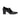 Big Sizes 7CM HIGH HEEL Men's Pointed Toe Rivets Black Genuine Leather Zip Vintage Ankle Boots  -  GeraldBlack.com