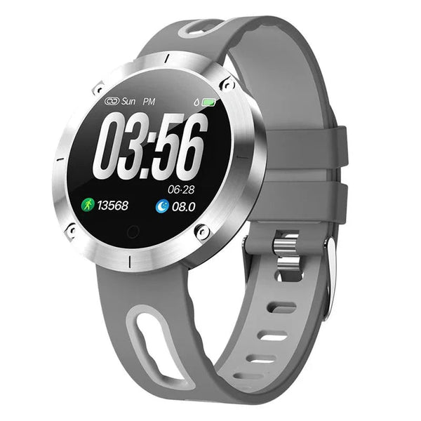 Blood Pressure Monitor IP68 Waterproof DM58 Plus Android iOS Stopwatch Pedometer Call Reminder Smart Band Smartwatch  -  GeraldBlack.com
