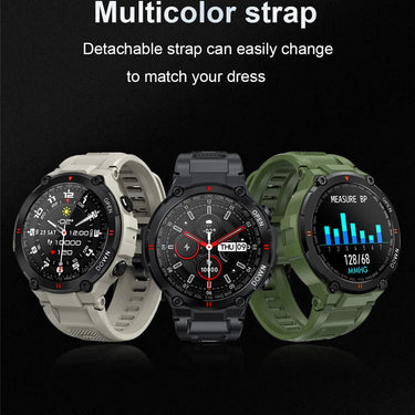 Bluetooth Call Outdoor Sports Fitness Tracker Heart Rate Music Play Smartwatch For Android IOS  -  GeraldBlack.com