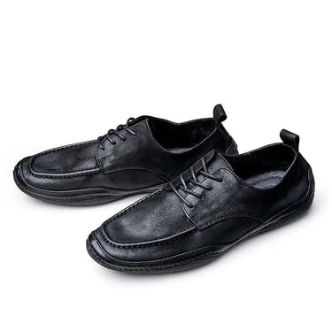 Businessman Summer Comfort Soft Leather Office Men's Lightweight Outdoor Casual Shoes  -  GeraldBlack.com