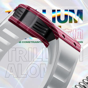 Carbon Fiber Men Luxury Hollow Light Through Automatic Mechanical Watch Sports Waterproof Watch  -  GeraldBlack.com