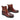 Cool Western Cowboy Men's Round Toe Brown Genuine Leather Zip Motorcycle Short Boots US6-12  -  GeraldBlack.com