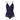 Dark Blue Black Women Modal One Piece Summer Cotton Home Lingerie Sleepwear  -  GeraldBlack.com
