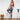 Elegant Women's Middle Waist Skinny Jeans Gray Denim Zipper Shaper Push Up Top Yoga 2 Pieces Set  -  GeraldBlack.com