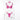 Fashion Anti Leather Design Bra 2Pcs Personality Charming Generous Temptation Underwear Fashion Set  -  GeraldBlack.com