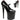 Fashion Plus Size Women's Single Popular Sexy 20cm High-Heeled Cross Bandage 8 Inch Heels Pumps  -  GeraldBlack.com