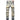 Fashion Punk Style Retro Skinny Blue Multi-pocket Slim Elastic Print Printing Jeans  -  GeraldBlack.com