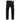 Fashionable Street Hole Character Printed Skinny Black Slim Men's Jeans  -  GeraldBlack.com