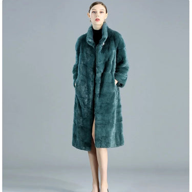 Female Real Fur Long Natural Fur Warm Winter Short Jackets  -  GeraldBlack.com