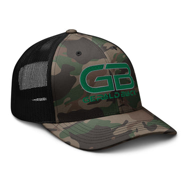Gerald Black Camouflage Trucker Hat  -  GeraldBlack.com