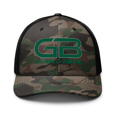 Gerald Black Camouflage Trucker Hat  -  GeraldBlack.com