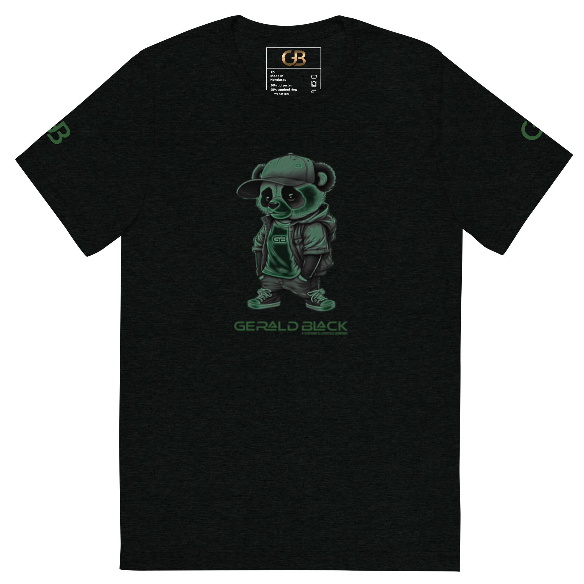 Gerald Black Gold Label HipHop Hulk Panda Unisex Short Sleeve T-shirt  -  GeraldBlack.com