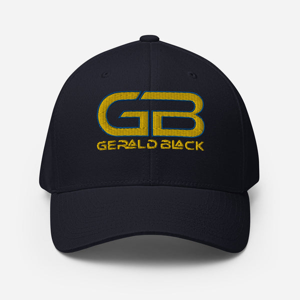 Gerald Black Signature Structured Twill Cap GldBL  -  GeraldBlack.com