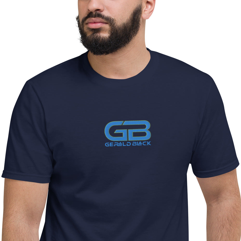 Gerald Black Unisex Embroidered Gold Label Short-Sleeve T-Shirt AKG  -  GeraldBlack.com