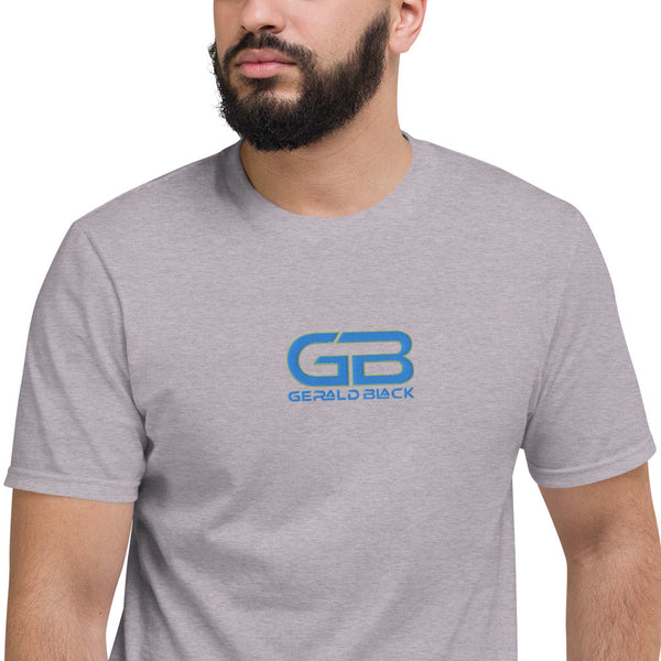 Gerald Black Unisex Embroidered Gold Label Short-Sleeve T-Shirt AKG  -  GeraldBlack.com