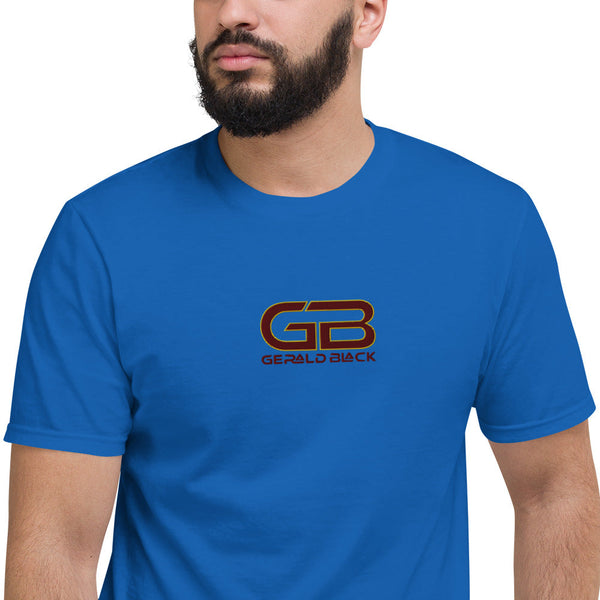 Gerald Black Unisex Embroidered Gold Label Short-Sleeve T-Shirt MOGD  -  GeraldBlack.com