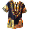 Gold Men 3D African Ethnic Primitive Tribal Dashiki Printing Pocket Short Sleeve Oversized Shirt Fashion Clothing  -  GeraldBlack.com
