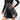 Gothic Synthetic Leather Black Pleated Dark Vintage Slim Tie Front Mini Skirts for Women Streetwear  -  GeraldBlack.com